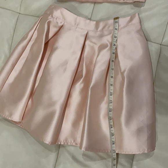 Junior Formal two piece dress Blush pink sz 1 - Picture 4 of 11